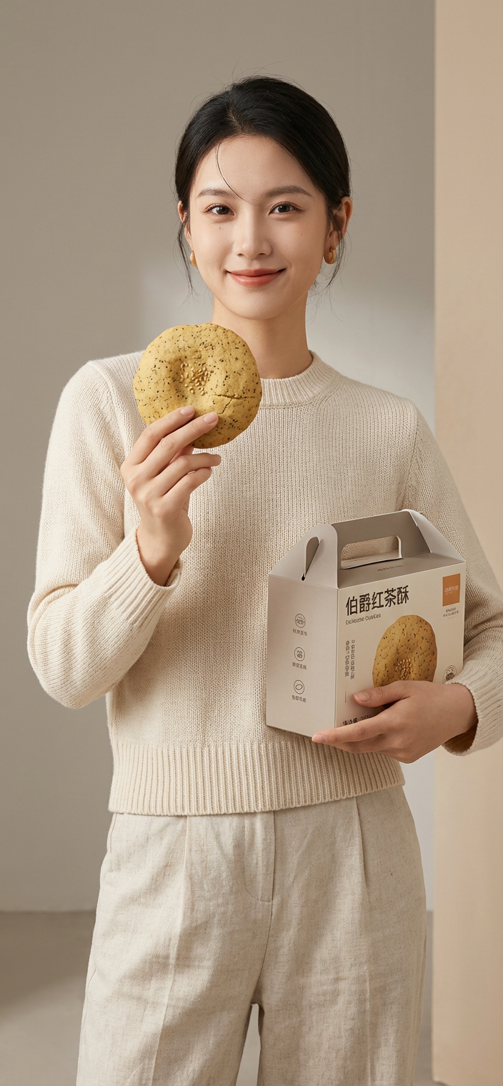 AI model tasting a food product